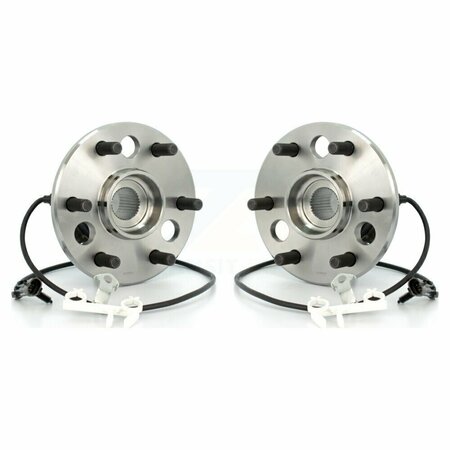 KUGEL Front Wheel Bearing Hub Assembly Pair For Chevrolet K1500 GMC Tahoe Suburban Yukon K2500 K70-100382